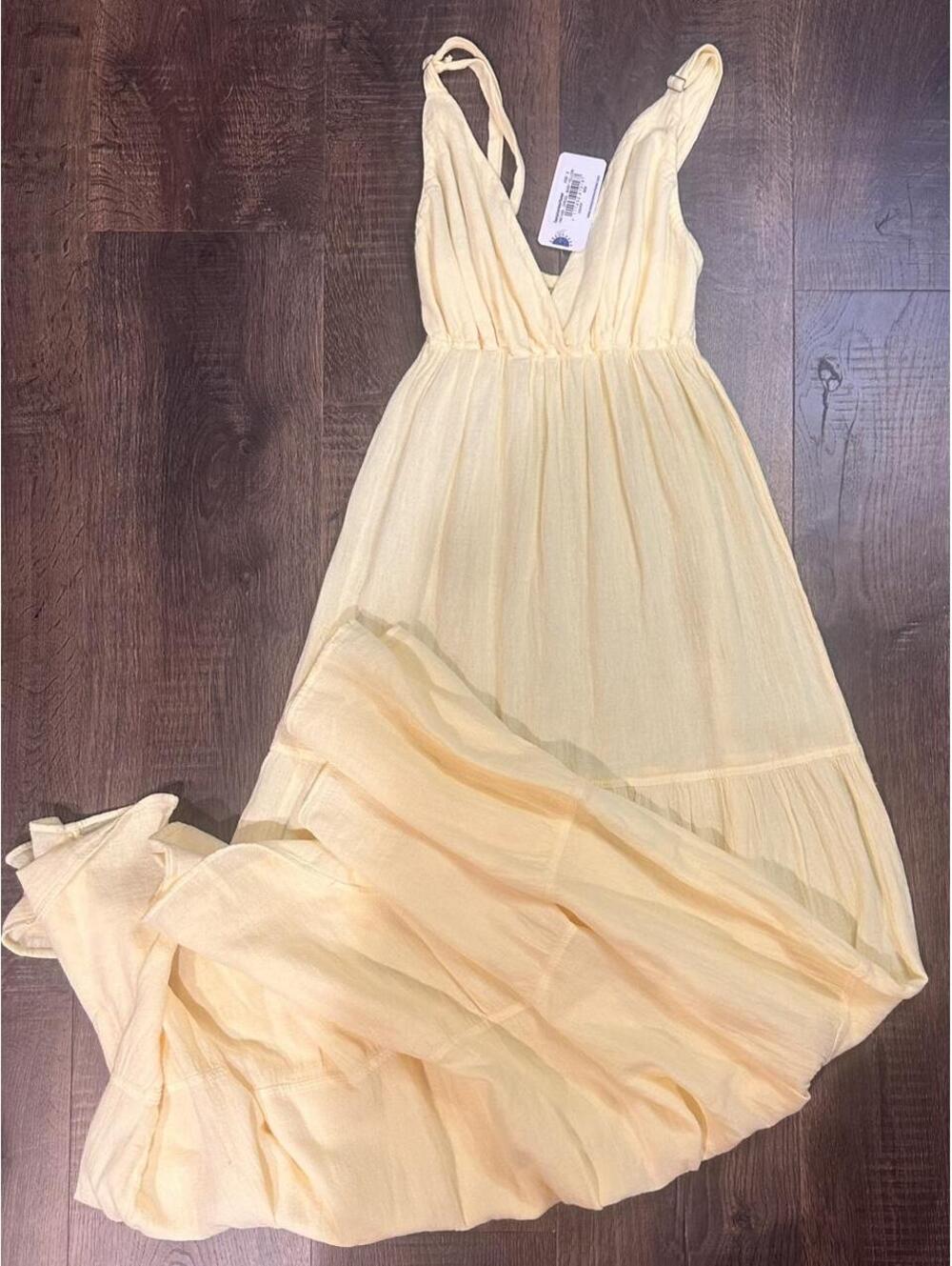 Seasalt Cornwall Women's Yellow and Orange Dress